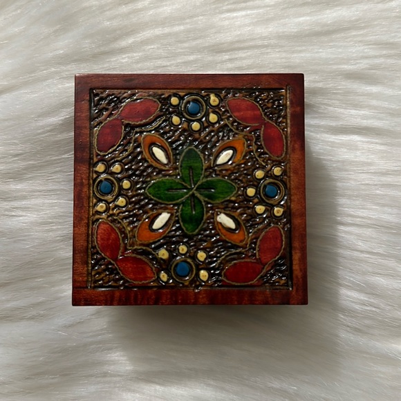 Hand made wooden box, made in Poland - Picture 1 of 7